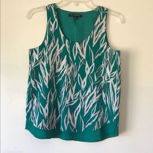 Banana Republic blouse - XS - turquoise brush